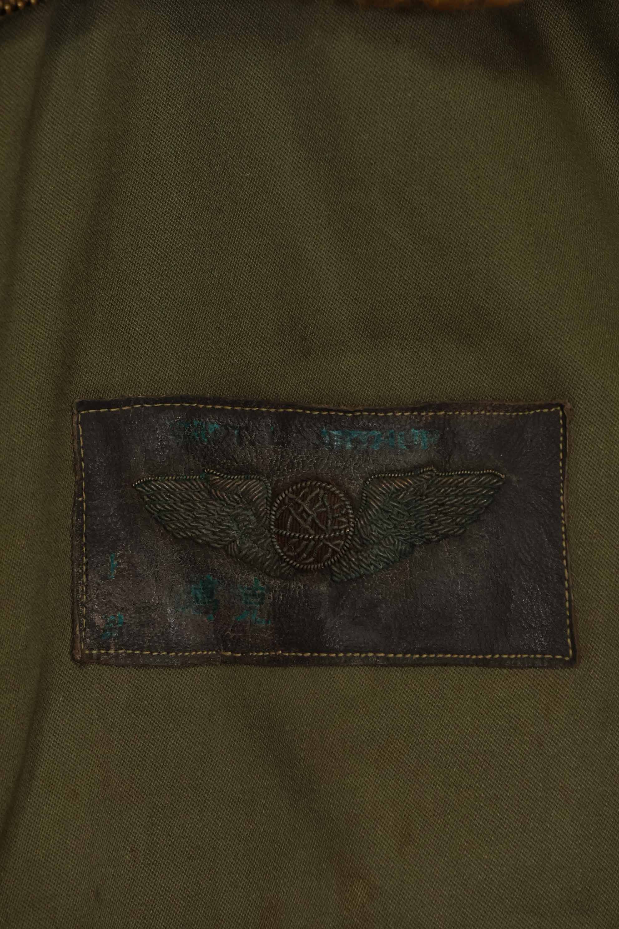 1940年代　CBI　ローカルメイド B-15　フライトジャケット　中古品