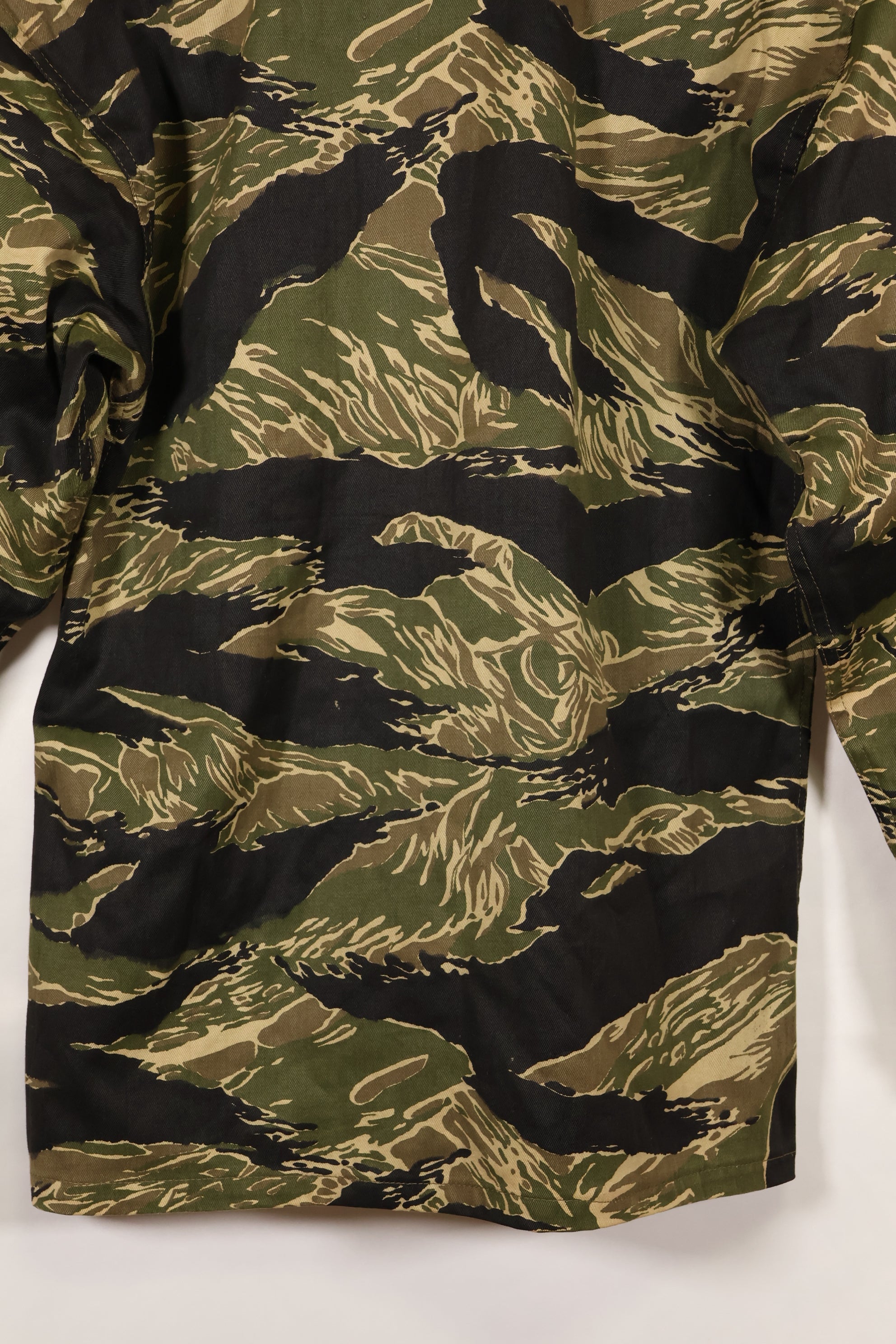 1960年代　デッドストック　A-M　沖縄タイガー　タイガーストライプ　シャツ　Asian Cut