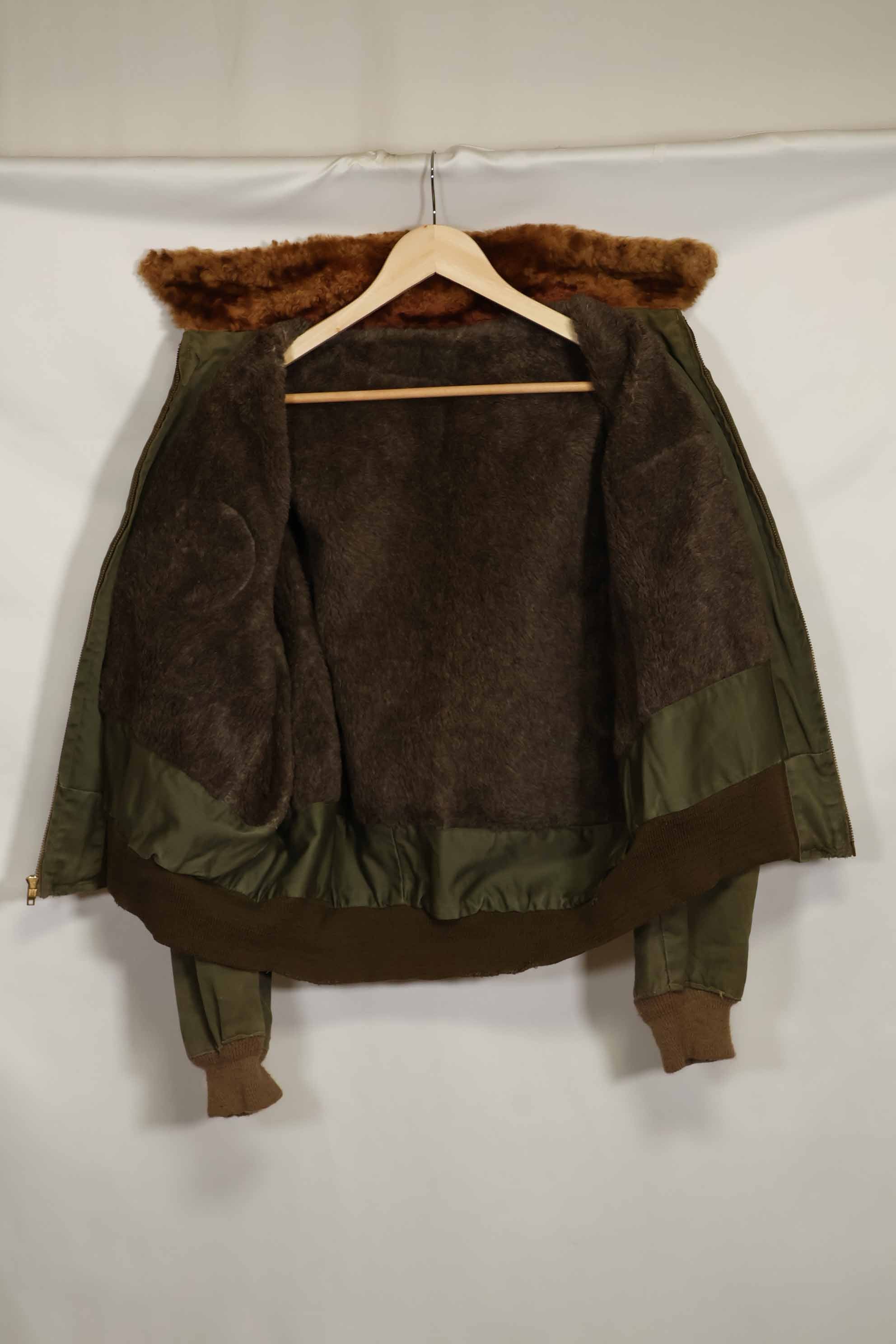 1940年代　CBI　ローカルメイド B-15　フライトジャケット　中古品