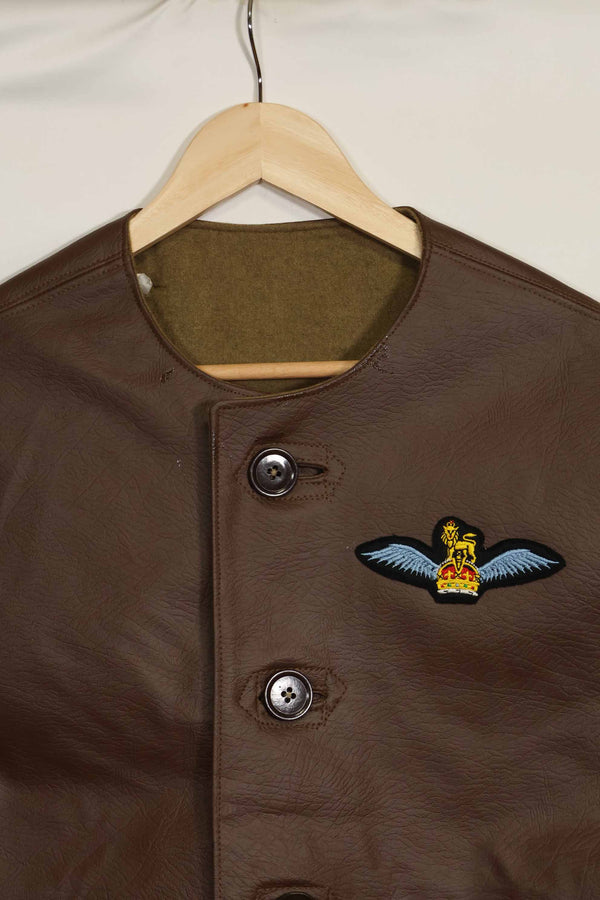 1961年　イギリス軍　ジャーキン　No.3　ベスト　未使用品　パッチ付き