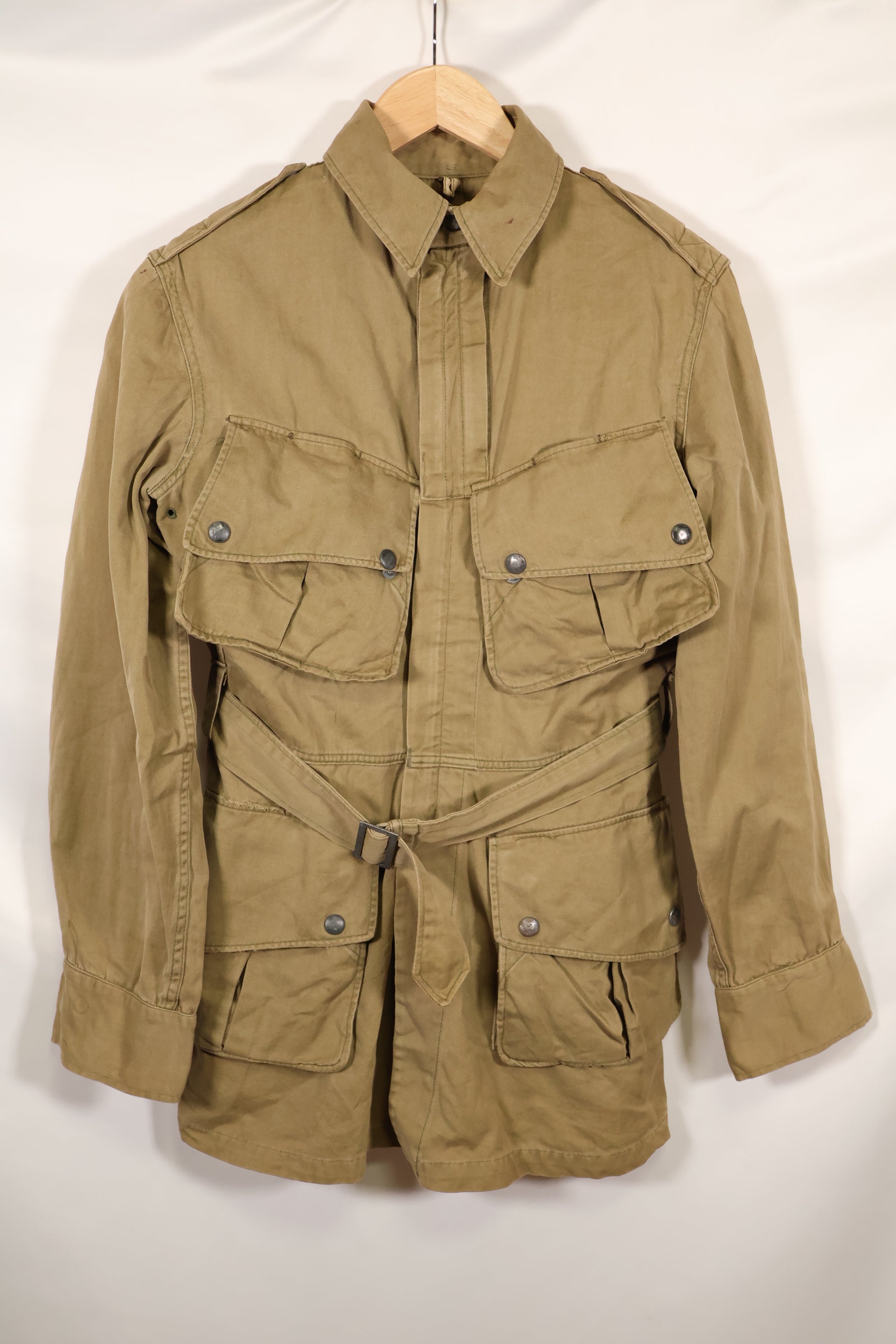 実物　1940年代　推定38  M1942 エアボーン　ジャンプジャケット　ボタン腐食あり　状態良い　中古品