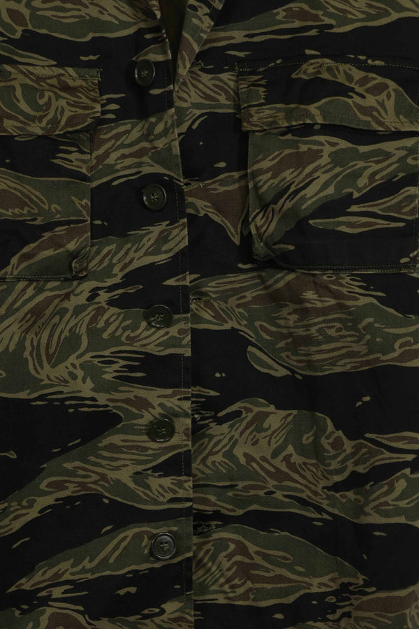 1960年代　シルバータイガー　タイガーストライプシャツ　A-M　状態良い　中古品