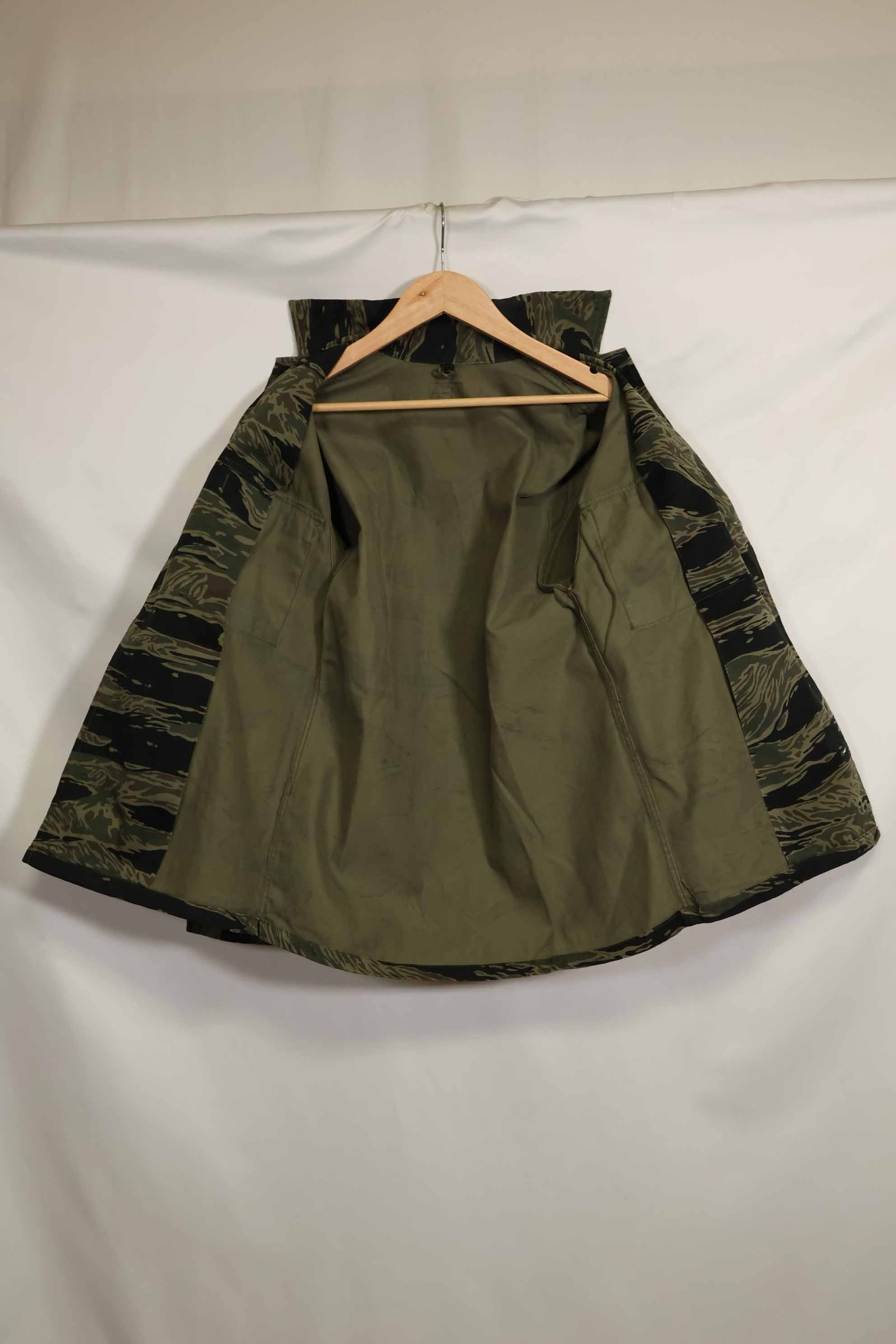 1960年代　シルバータイガー　タイガーストライプシャツ　A-M　状態良い　中古品