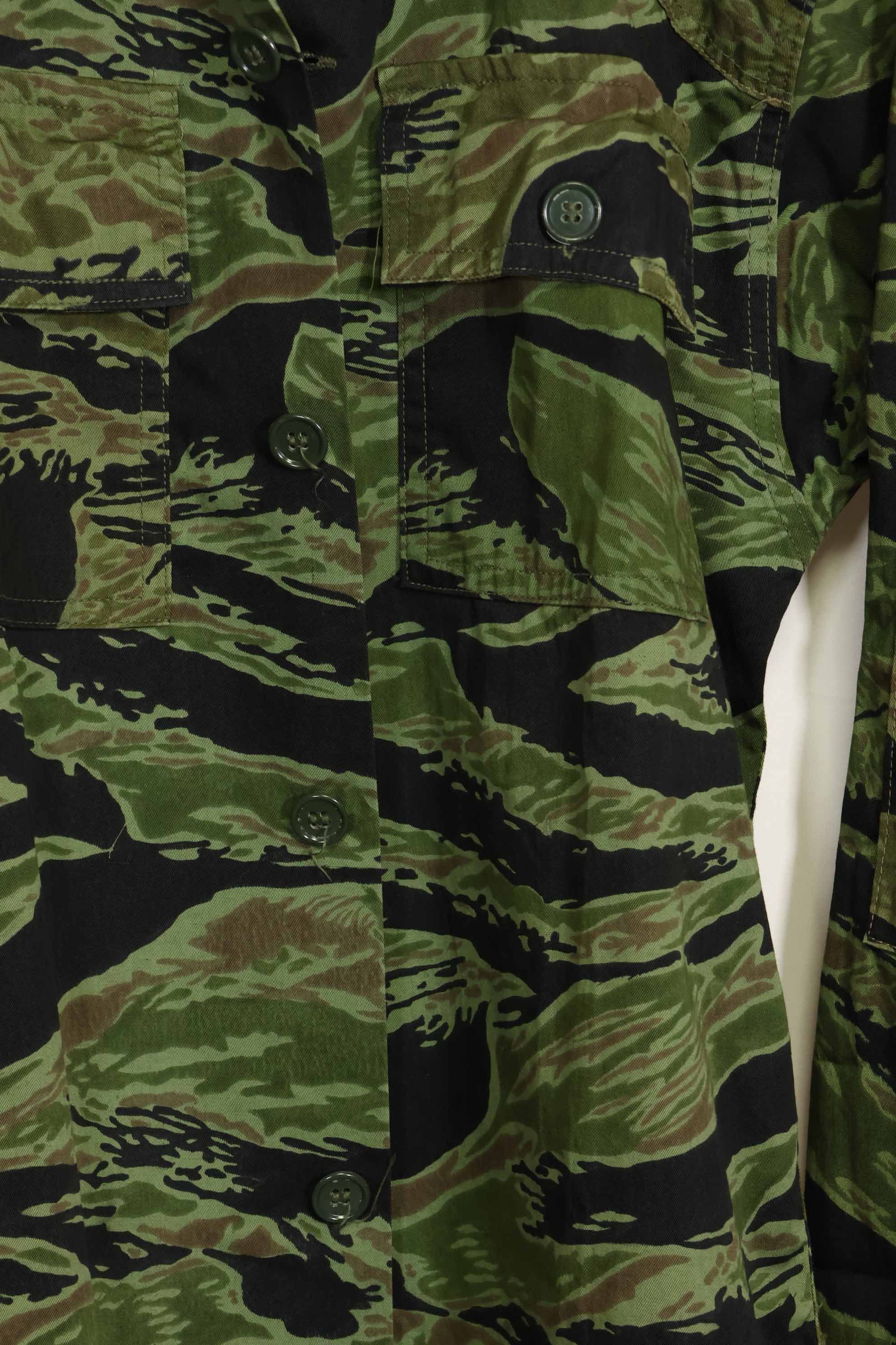 1968年製　4th Model VNMC タイガーストライプ　シャツ　ほぼ未使用品　サイズ A-3