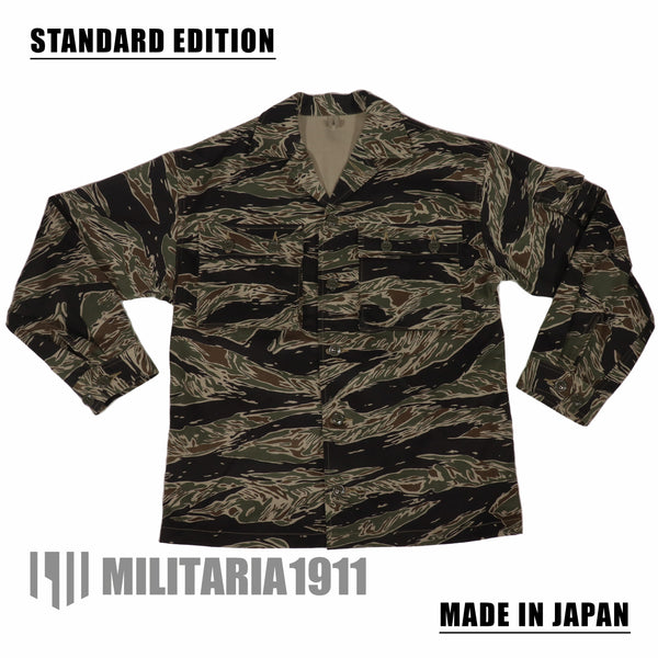 MILITARIA 1911 MADE IN JAPAN シルバータイガーストライプ　シャツ　スタンダードエディション