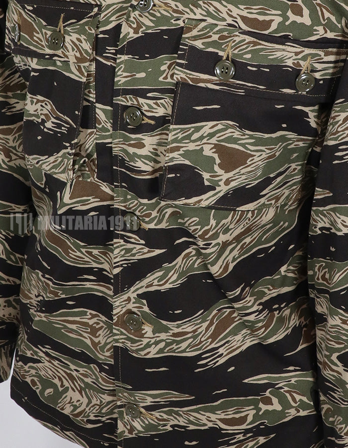 MILITARIA 1911 MADE IN JAPAN シルバータイガーストライプ　シャツ　スタンダードエディション