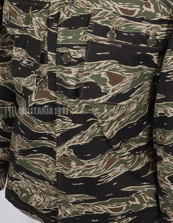 MILITARIA 1911 MADE IN JAPAN シルバータイガーストライプ　シャツ　スタンダードエディション