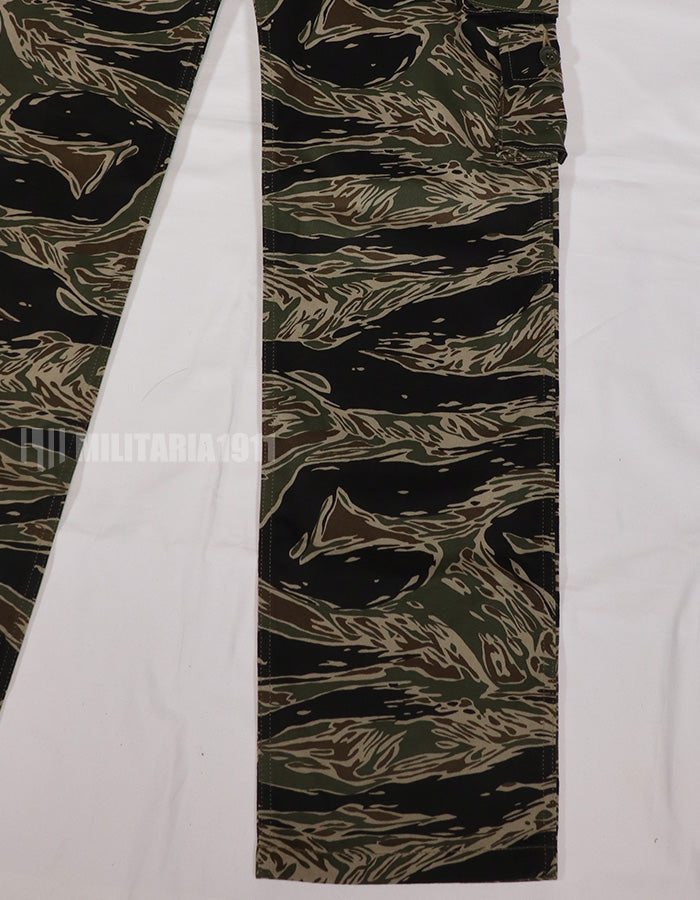 【11月中旬発送予定】MADE IN OKINAWA シルバータイガーストライプ　トラウザーズ　リミテッドエディション