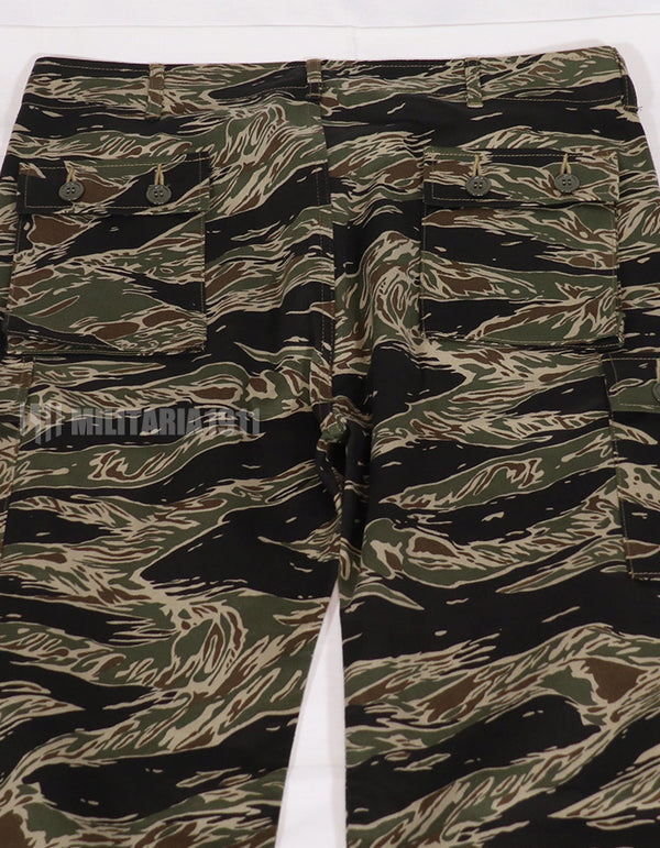 【11月中旬発送予定】MADE IN OKINAWA シルバータイガーストライプ　トラウザーズ　リミテッドエディション