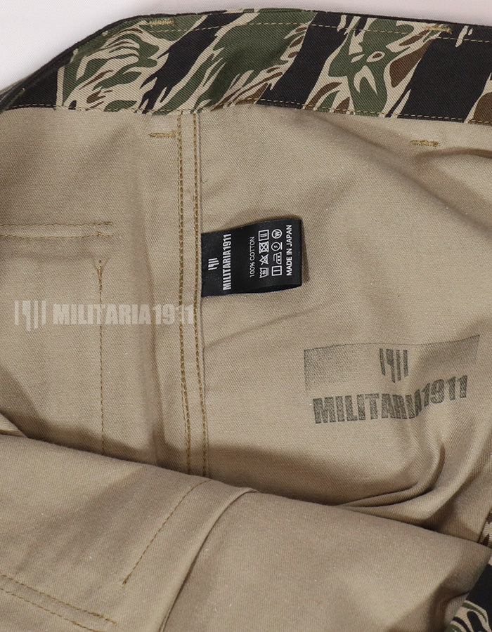 【11月中旬発送予定】MADE IN OKINAWA シルバータイガーストライプ　トラウザーズ　リミテッドエディション