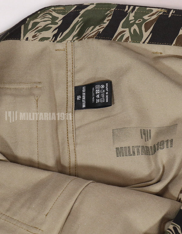 【11月中旬発送予定】MADE IN OKINAWA シルバータイガーストライプ　トラウザーズ　リミテッドエディション