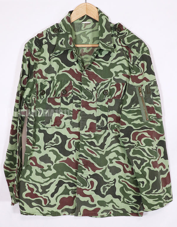 実物　韓国軍　特殊部隊　ヌードル迷彩　ジャケット　ベトナム戦争後