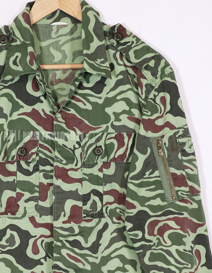 実物　韓国軍　特殊部隊　ヌードル迷彩　ジャケット　ベトナム戦争後