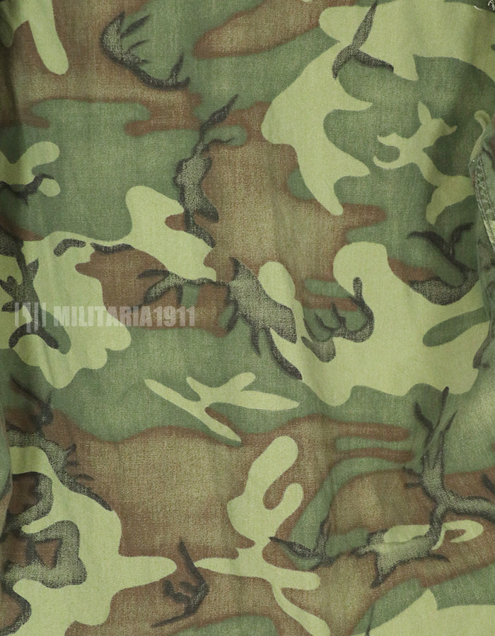 実物　ポップリン製　ERDL M59　ARVNシャツ　レア品　状態良い　パッチ跡あり