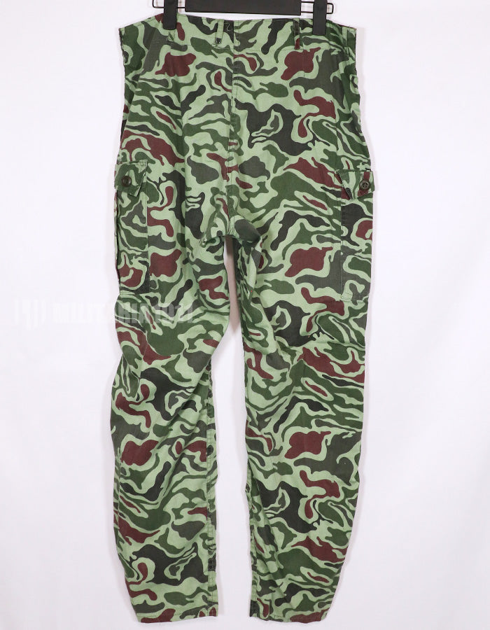 実物　韓国軍　特殊部隊　ヌードル迷彩　ベトナム戦争戦後品