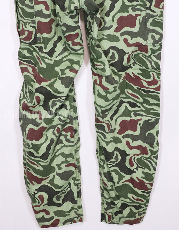 実物　韓国軍　特殊部隊　ヌードル迷彩　ベトナム戦争戦後品