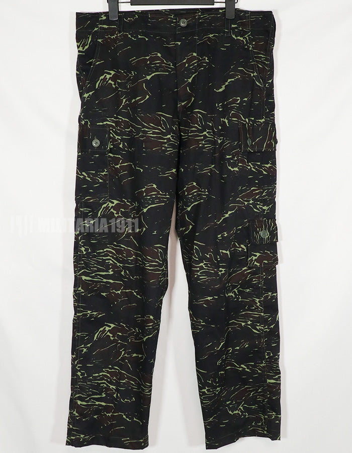 実物　1970年代　タイ製　タイガーストライプ　シャドウタイガー　パンツ　未使用品　B