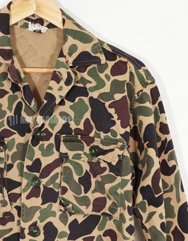 実物　CIDG BEOGUM迷彩　サイズタグほつれあり ジャケット　中古品