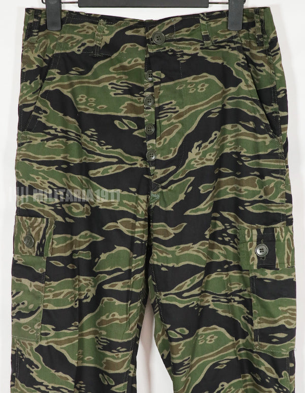 実物　レイトウォーパターン　タイガーストライプ　パンツ　A-M ほぼ未使用品　ライトウェイト