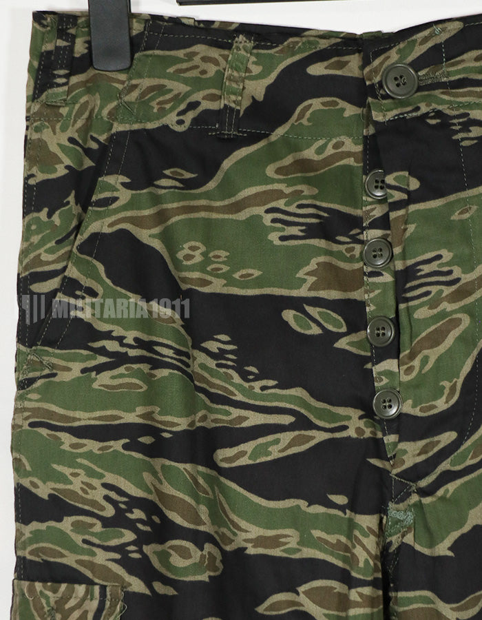 実物　レイトウォーパターン　タイガーストライプ　パンツ　A-M ほぼ未使用品　ライトウェイト