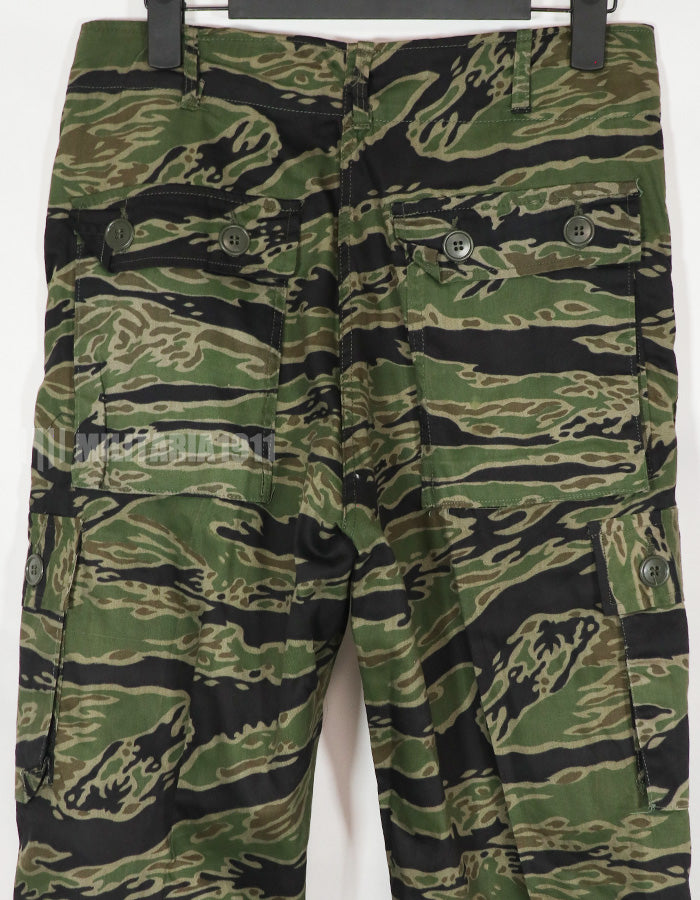 実物　レイトウォーパターン　タイガーストライプ　パンツ　A-M ほぼ未使用品　ライトウェイト
