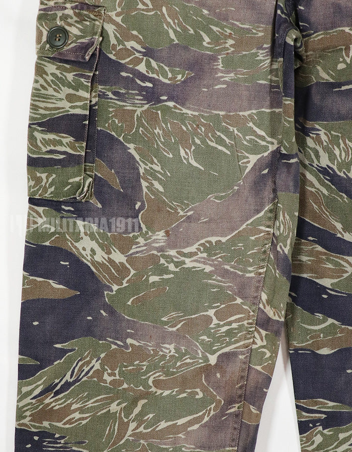 実物　シルバータイガーストライプ　退色強い　Asian Cut 中古品　汚れあり