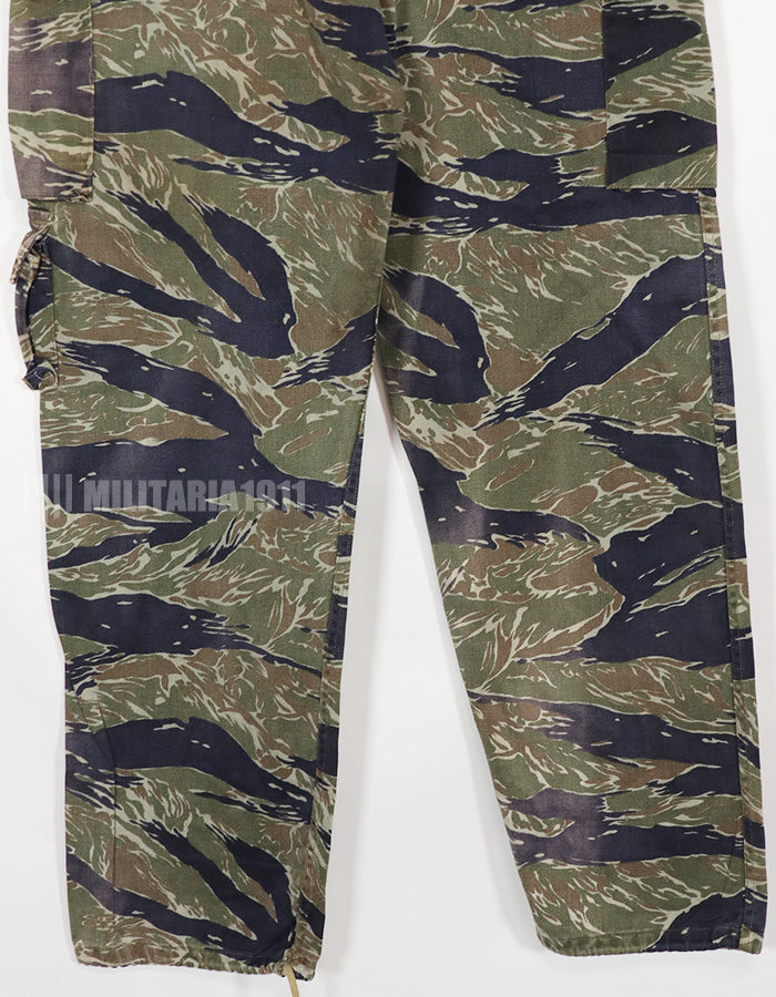 実物　シルバータイガーストライプ　退色強い　Asian Cut 中古品　汚れあり