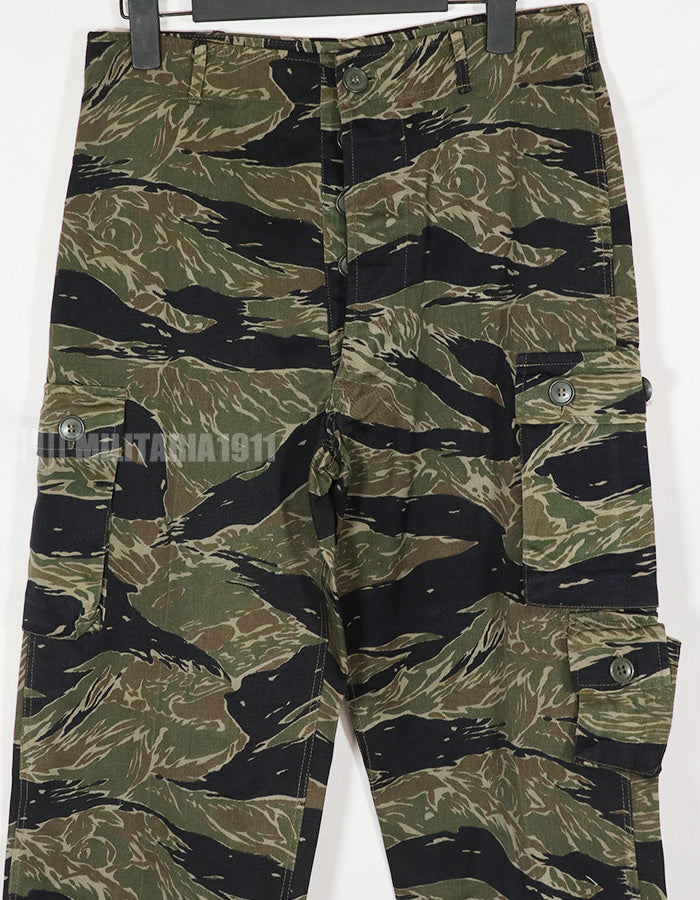 実物　シルバータイガーストライプ　A-M Asian Cut　パンツ　中古品　退色少ない