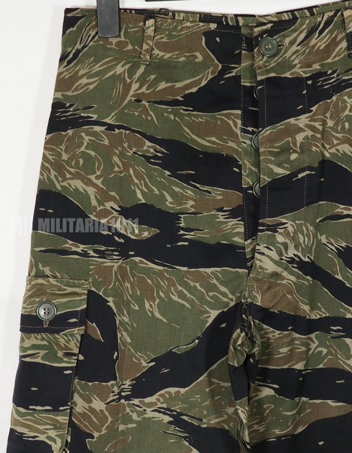 実物　シルバータイガーストライプ　A-M Asian Cut　パンツ　中古品　退色少ない