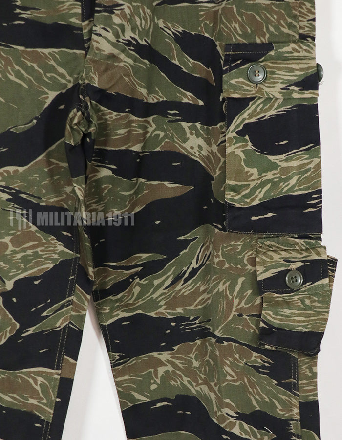 実物　シルバータイガーストライプ　A-M Asian Cut　パンツ　中古品　退色少ない