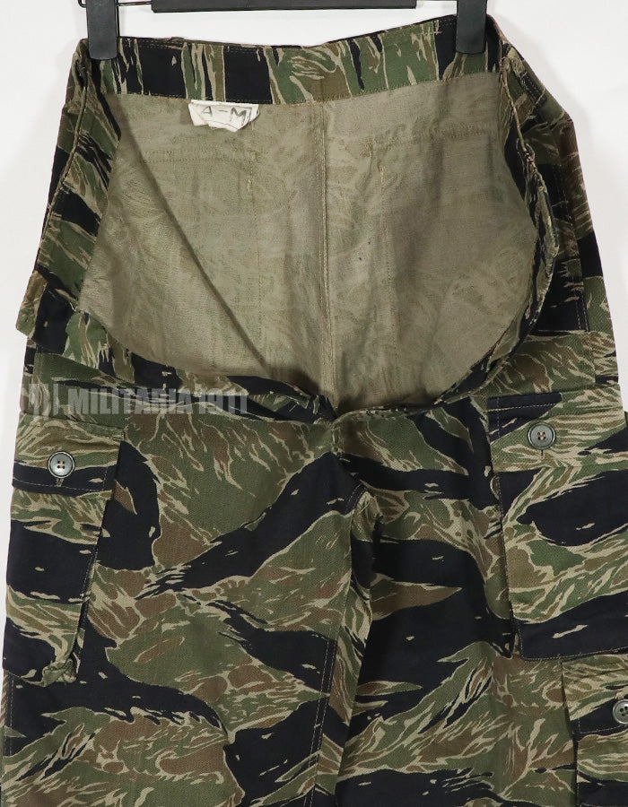 実物　シルバータイガーストライプ　A-M Asian Cut　パンツ　中古品　退色少ない