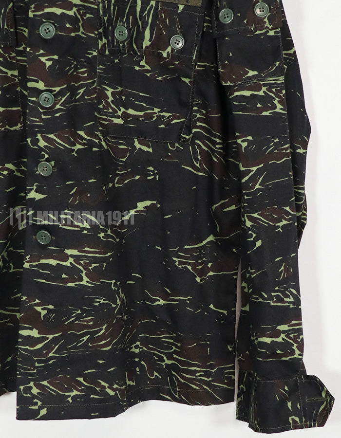 実物　実物　1970年代　タイ製　タイガーストライプ　シャドウタイガー　ジャケット　未使用品　A