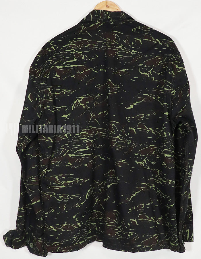 実物　実物　1970年代　タイ製　タイガーストライプ　シャドウタイガー　ジャケット　未使用品　A