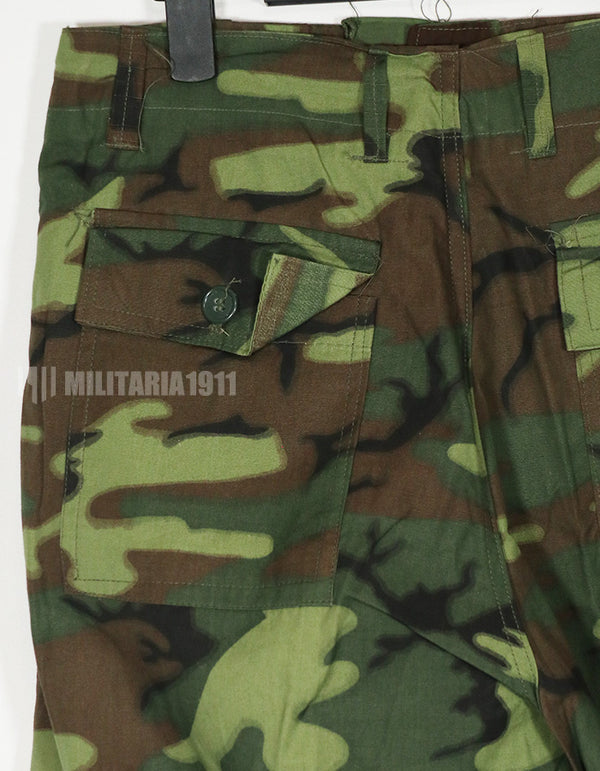 実物生地　ポップリン製　ERDL ユーティリティパンツ　ARVN　未使用品