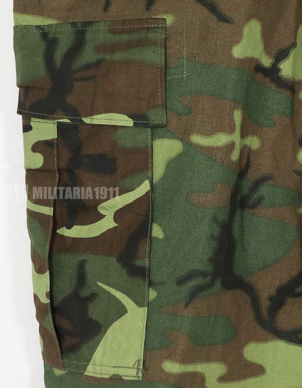 実物　1967年製 ポップリン製　デッドストック　ERDL パンツ　XLサイズ　生地2種類混合　レア品