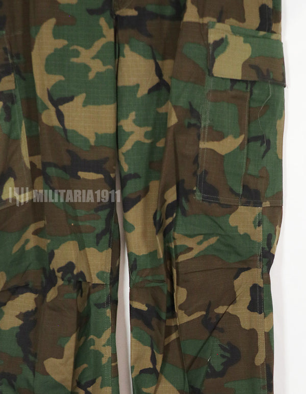 実物　1970年製　デッドストック　リップストップ　ERDL ファティーグパンツ　ブラウンリーフ