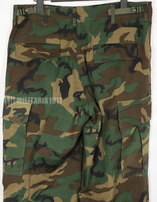 実物　1970年製　デッドストック　リップストップ　ERDL ファティーグパンツ　ブラウンリーフ