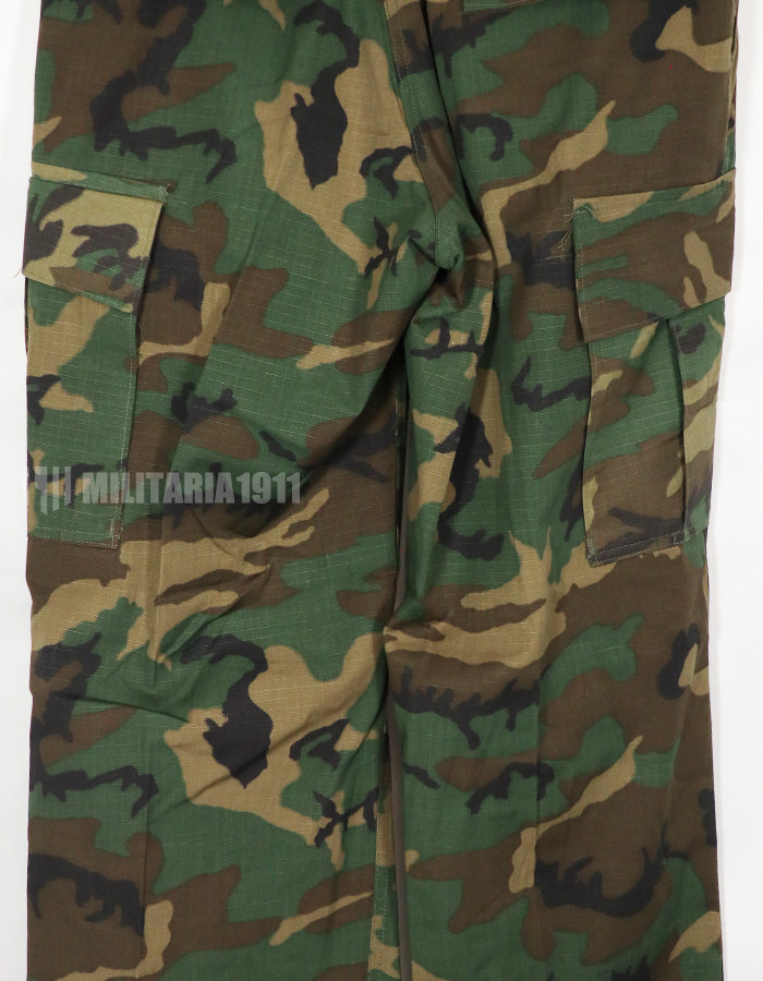 実物　1970年製　デッドストック　リップストップ　ERDL ファティーグパンツ　ブラウンリーフ