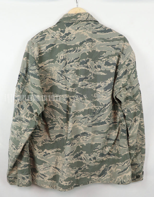 実物　アメリカ空軍　ACP ABU ジャケット　パッチ付き A