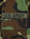 実物　アメリカ陸軍　US Army 29th Infantry Division　ウッドランド迷彩　ジャケット　1999年製