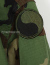 実物　アメリカ陸軍　US Army 29th Infantry Division　ウッドランド迷彩　ジャケット　1999年製