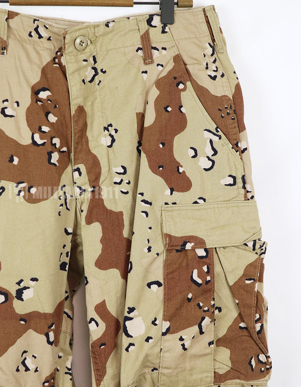 実物　アメリカ軍　チョコチップ砂漠迷彩　パンツ　状態よい