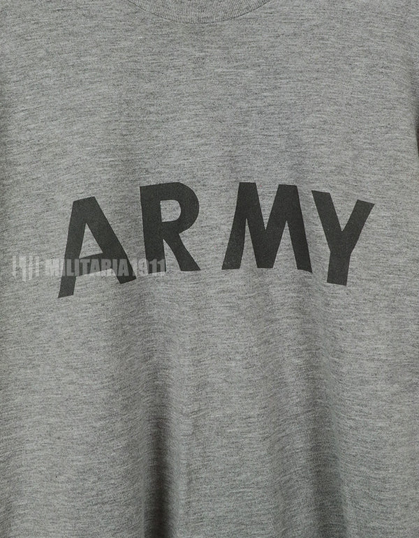 米軍サープラス　US ARMY トレーニングTシャツ　サイズL　A