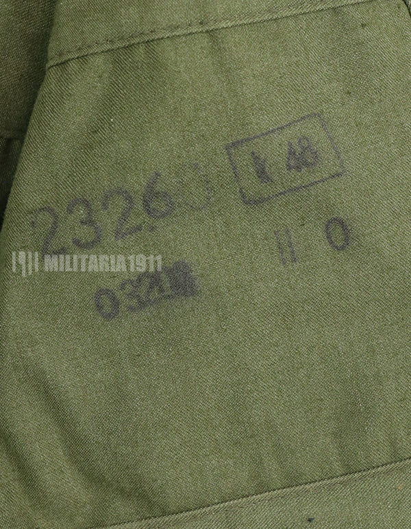 東ドイツ　レインドロップカモフラージュ　Strichtar　ジャケット　中古品 A