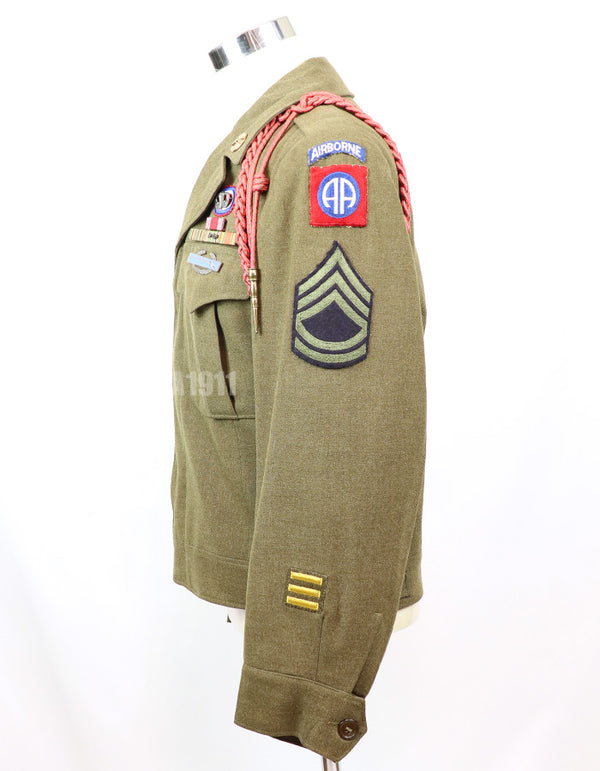 実物セット　アメリカ陸軍　第82空挺師団　アイクジャケットグルーピングセット　軍歴付