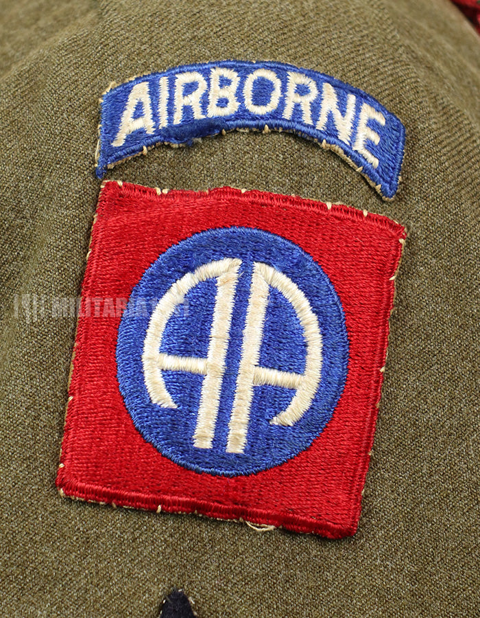 実物セット　アメリカ陸軍　第82空挺師団　アイクジャケットグルーピングセット　軍歴付
