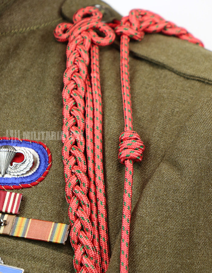 実物セット　アメリカ陸軍　第82空挺師団　アイクジャケットグルーピングセット　軍歴付