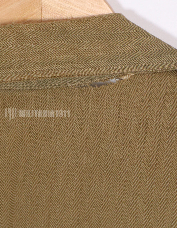 実物　USMC　第二次世界大戦　P-41 HBTユニフォーム　日焼け・破れあり