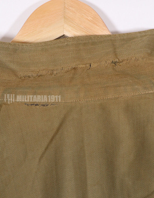 実物　USMC　第二次世界大戦　P-41 HBTユニフォーム　日焼け・破れあり