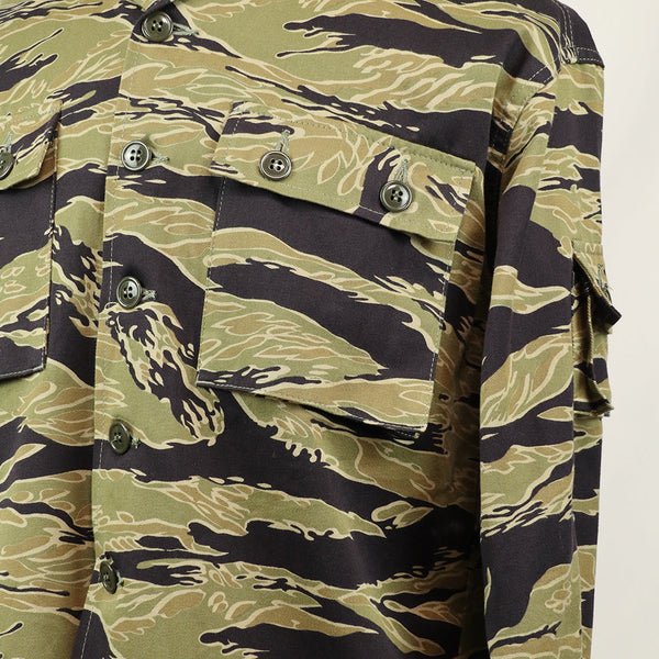 2023年第二ロット ゴールドタイガーストライプ USカット ジャケット MADE IN JAPAN